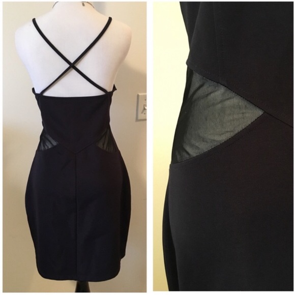 Walter Baker Mesh Panel Bodycon - Picture 3 of 6